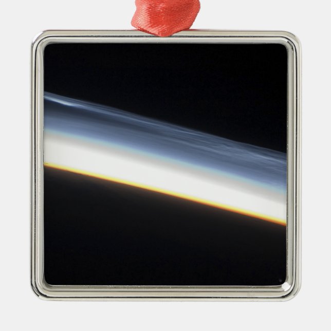 Polar mesospheric clouds metal tree decoration (Front)