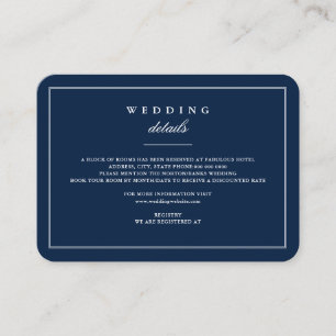 Polar Night Blue Enclosure Card