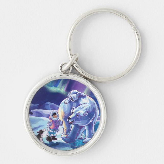 Polar Pals Key Ring (Front)