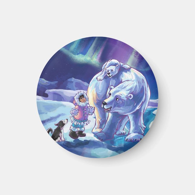 Polar Pals Magnet (Front)