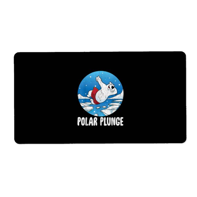 Polar Plunge Ice Jump Polar Bear Winter Swim (Front)