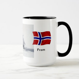 Polar region "Fram" in the ice Mug