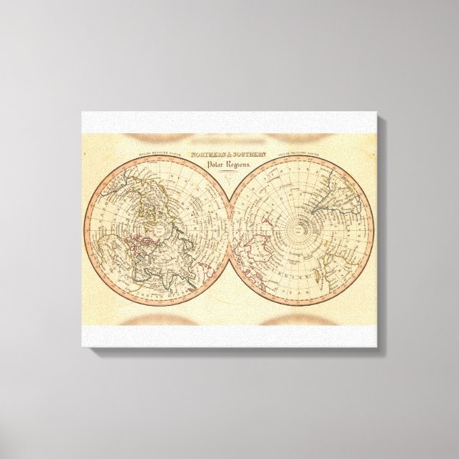 Polar Regions Canvas Print (Front)