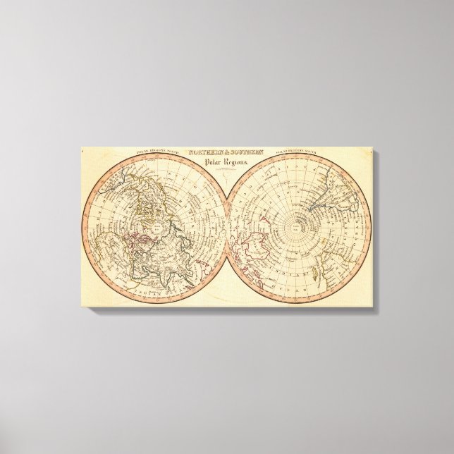 Polar Regions Canvas Print (Front)