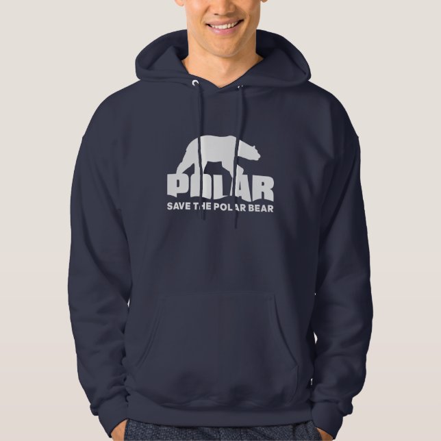 POLAR - Save the Polar Bear Hoodie (Front)