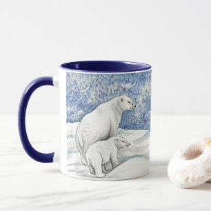Polar Snow Bears Mug