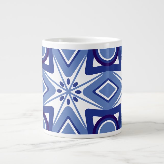 Polar Starburst Large Coffee Mug (Front)
