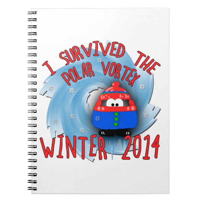POLAR VORTEX 2014 Winter Notebook (Front)