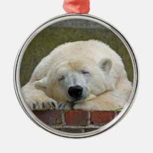 PolarBear20150501 Metal Tree Decoration