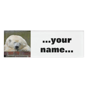 PolarBear 001 Name Tag