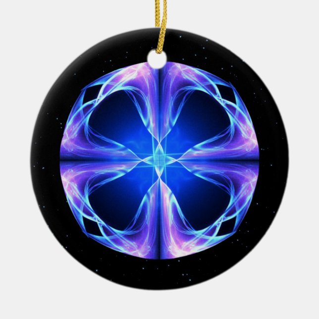 Polaris Ceramic Tree Decoration (Front)