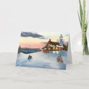 Polaris Sunset Blank Card