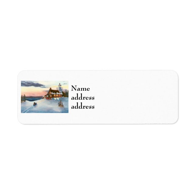 Polaris Sunset Return Address Labels (Front)