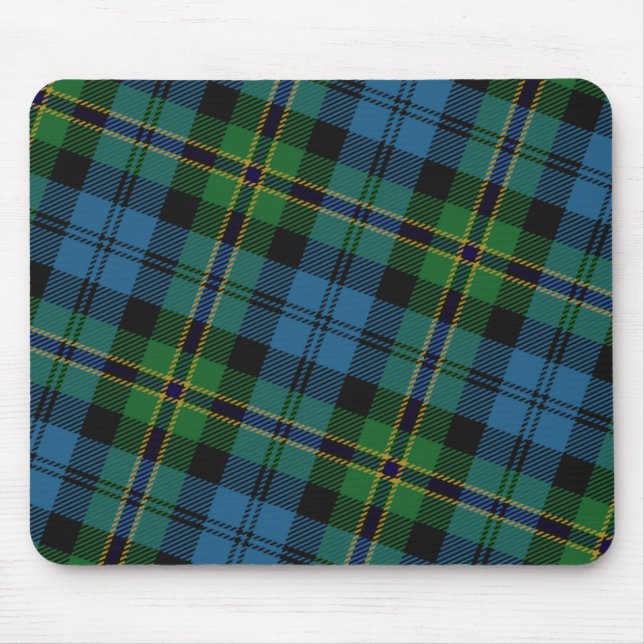 Polaris Tartan Mouse Mat (Front)
