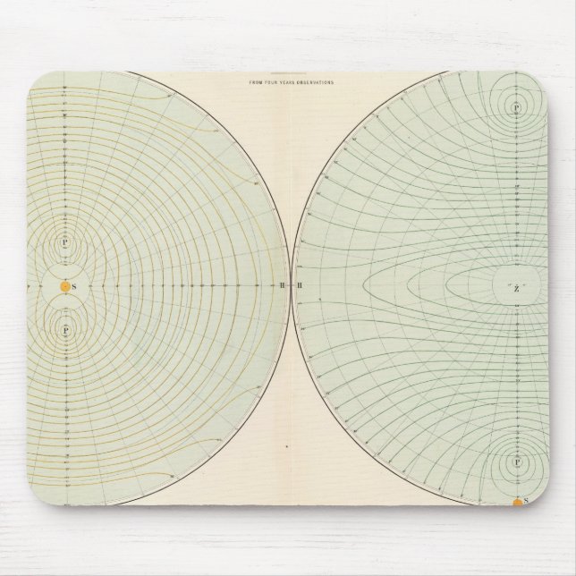 Polarisation atmosphere mouse mat (Front)