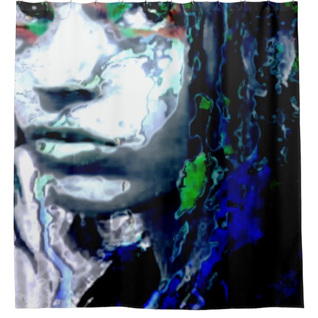 polarity shower curtain (Front)