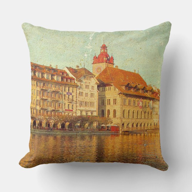 Polaroids from Lucerne Cushion (Front)