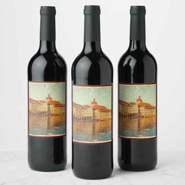 Polaroids from Lucerne Wine Label (Bottles)