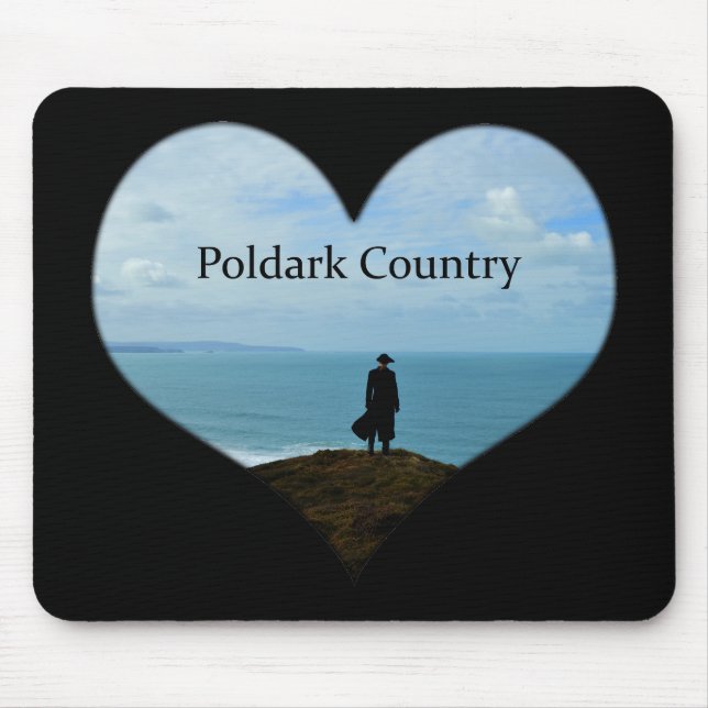 Poldark Country Photo Cornwall England Mouse Mat (Front)