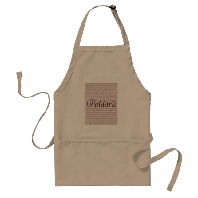 Poldark Quote Standard Apron (Front)
