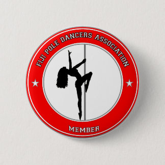 Pole Dancers 6 Cm Round Badge