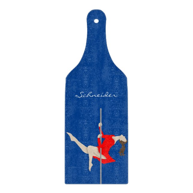 Pole Fitness Cutting Board (Front)