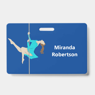 Pole Fitness ID Badge
