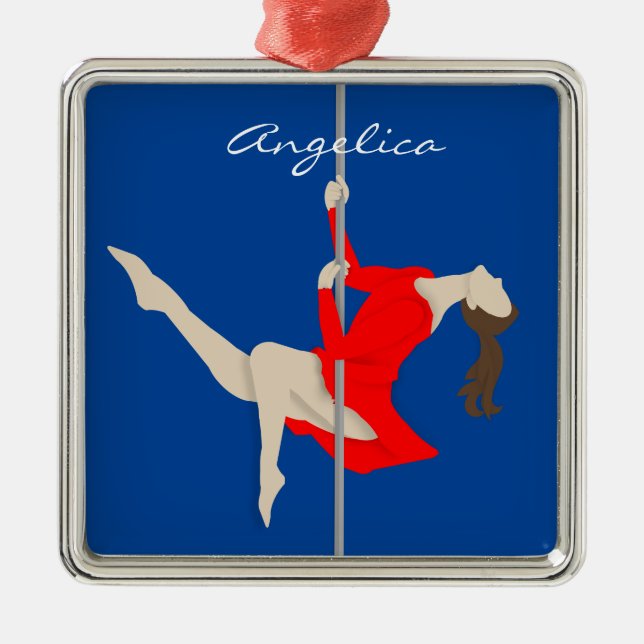 Pole Fitness Metal Tree Decoration (Front)