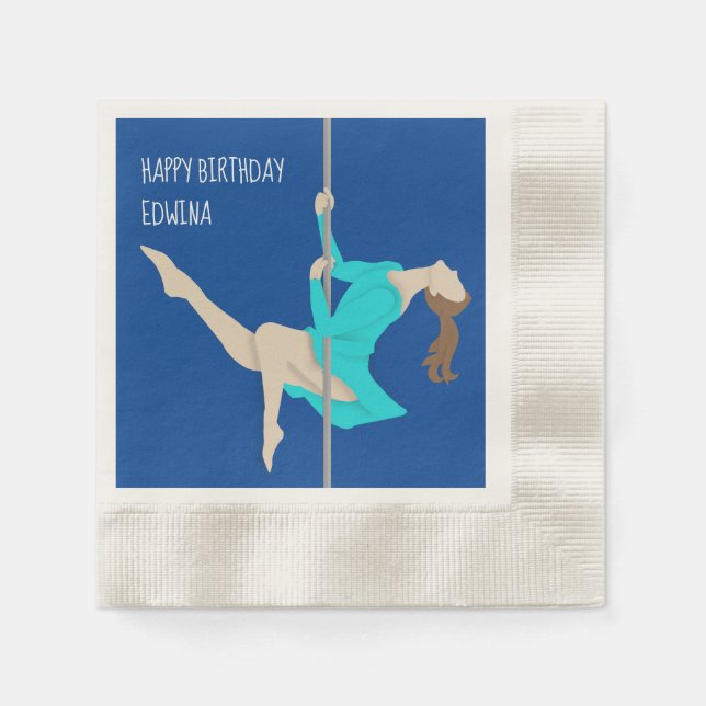 Pole Fitness Napkin (Front)