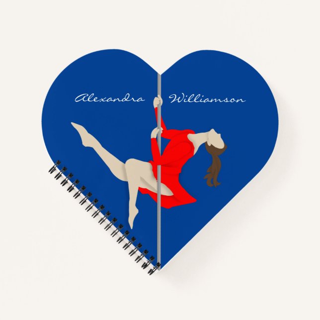 Pole Fitness Notebook (Front)