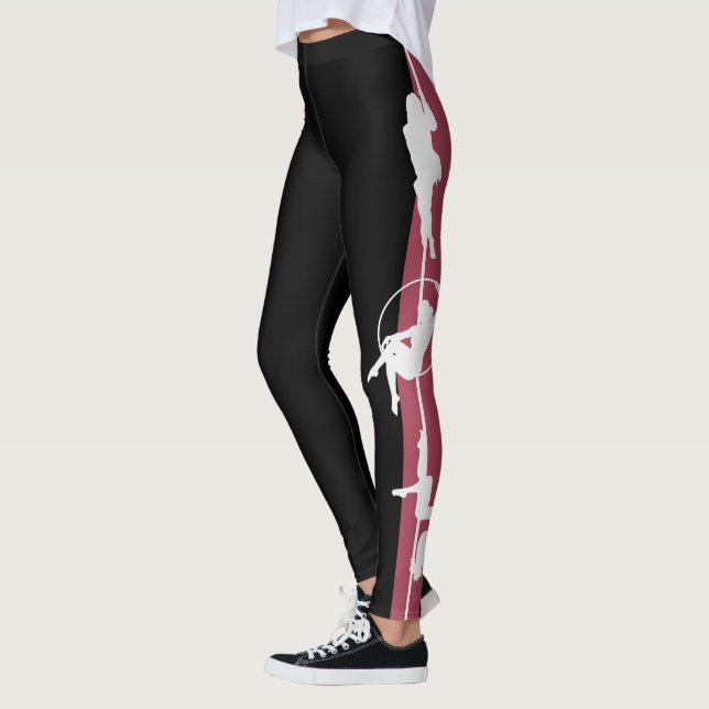 Pole fitness silhouette legging : LPF FUNDRAISER (Left)