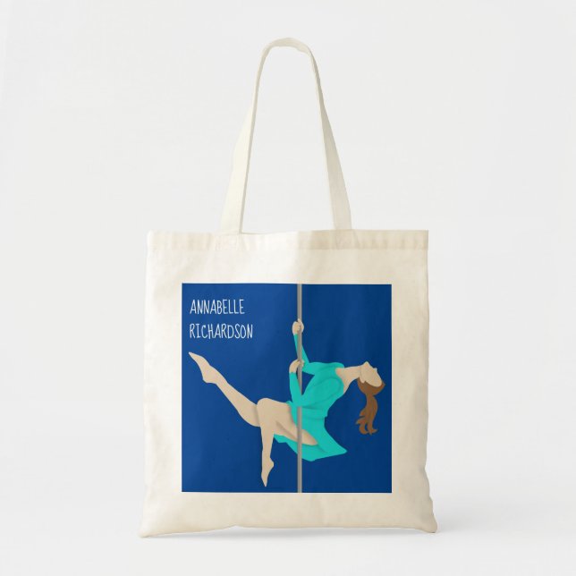 Pole Fitness Tote Bag (Front)