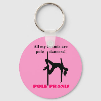 Pole Friends Keychain