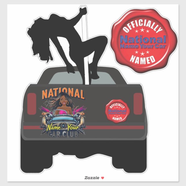 Pole in the truck bed Decal version 1 (Sheet)