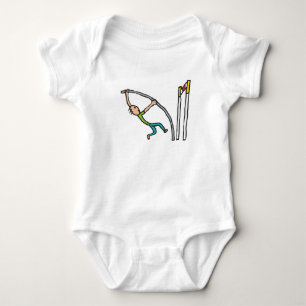 Pole Vault Baby Bodysuit