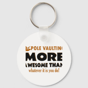Pole vault designs key ring