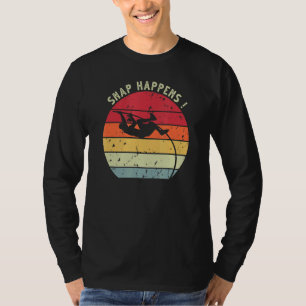 Pole Vault Distressed Vintage Look Pole Vaulting T-Shirt