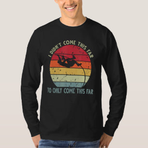Pole Vault Distressed Vintage Look Pole Vaulting T-Shirt