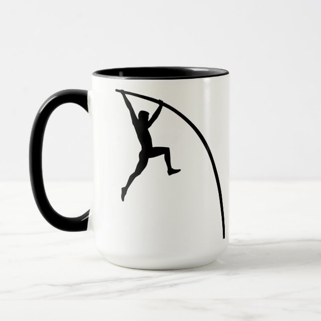 Pole vault mug (Left)