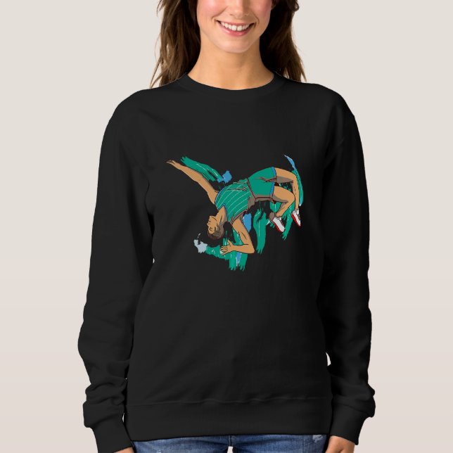 Pole Vault Pole Vault Player Sweatshirt (Front)