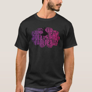 Pole Vault Retro Colours Vintage Look Pole Vaulti T-Shirt