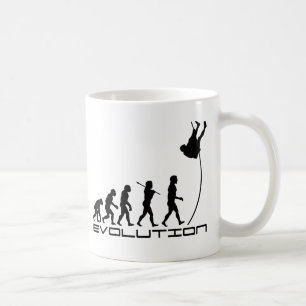 Pole Vault Sport Evolution Art Coffee Mug