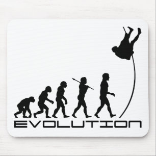 Pole Vault Sport Evolution Art Mouse Mat