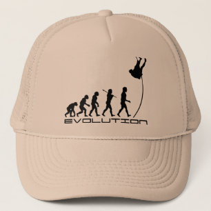 Pole Vault Sport Evolution Art Trucker Hat