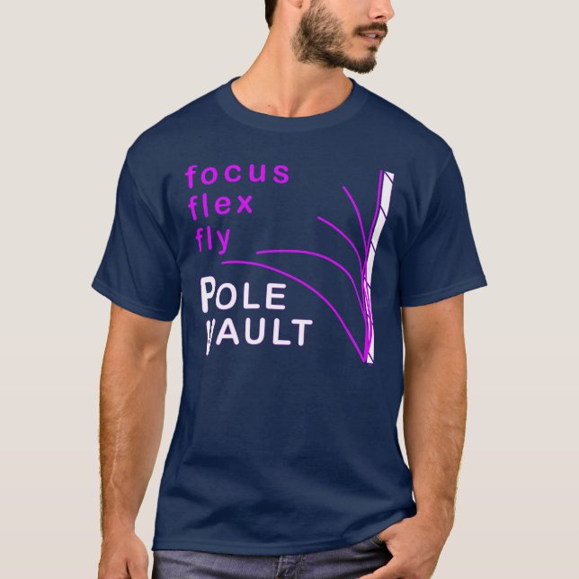 Pole Vault T-shirt (Front)