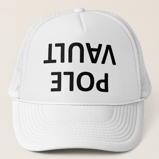 Pole Vault Trucker Hat (Front)