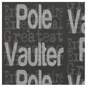 Pole Vaulter Extraordinaire Fabric