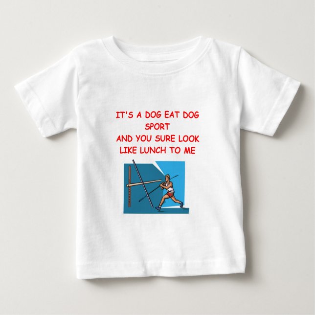 pole vaulting baby T-Shirt (Front)