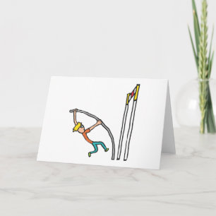 Pole Vaulting Card