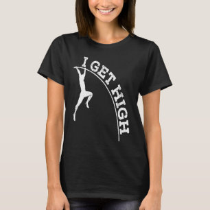 Pole Vaulting Funny Pole Vault Track And Field Pol T-Shirt